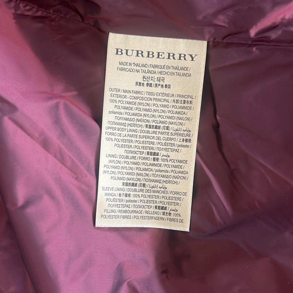 Burberry Puffer Coat - Picture 15 of 16